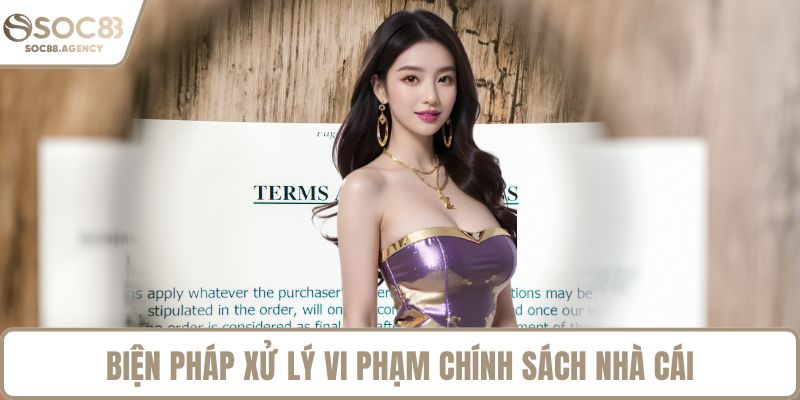 Biện pháp xử lý vi phạm chính sách nhà cái